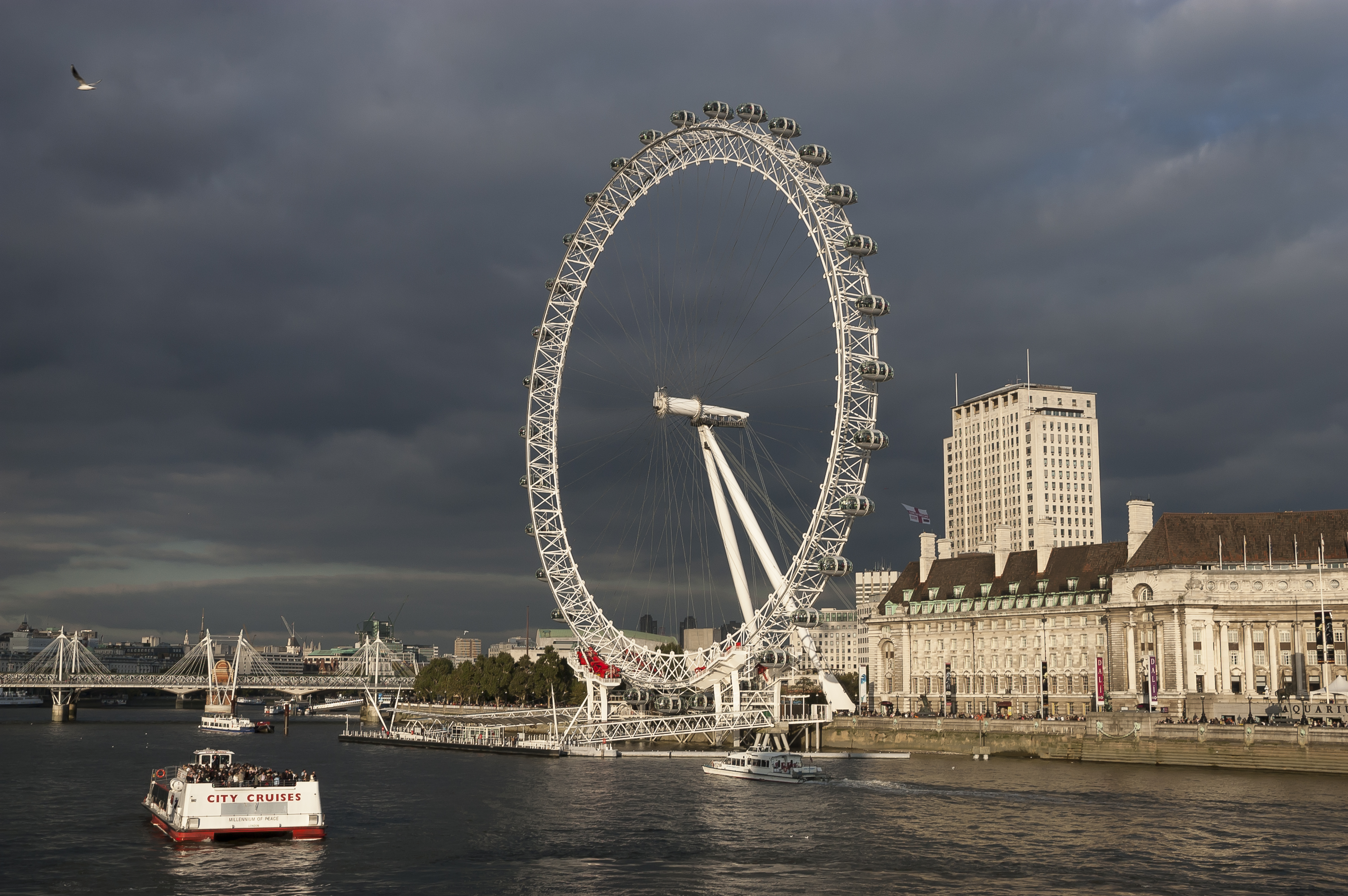 London eye, River Thames